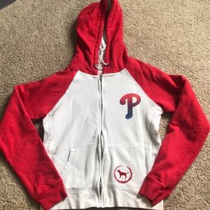 Pink brand Phillies zip up